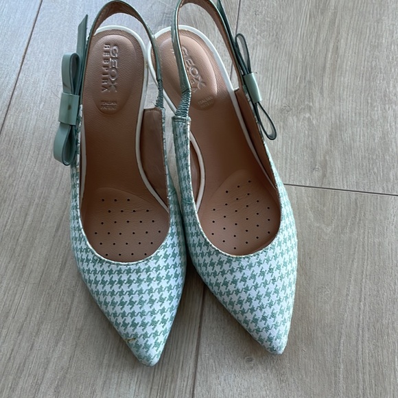 GEOX LEATHER  HIGH HEELS SIZE 36 - Picture 6 of 7